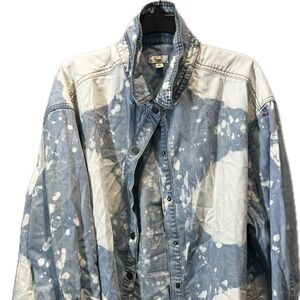 Easel shirt dress Washed Denim